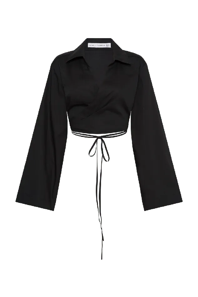 Women Pasolini Shirt Black Faithfull The Brand Tops Women Pasolini Shirt Black Faithfull The Brand Tops