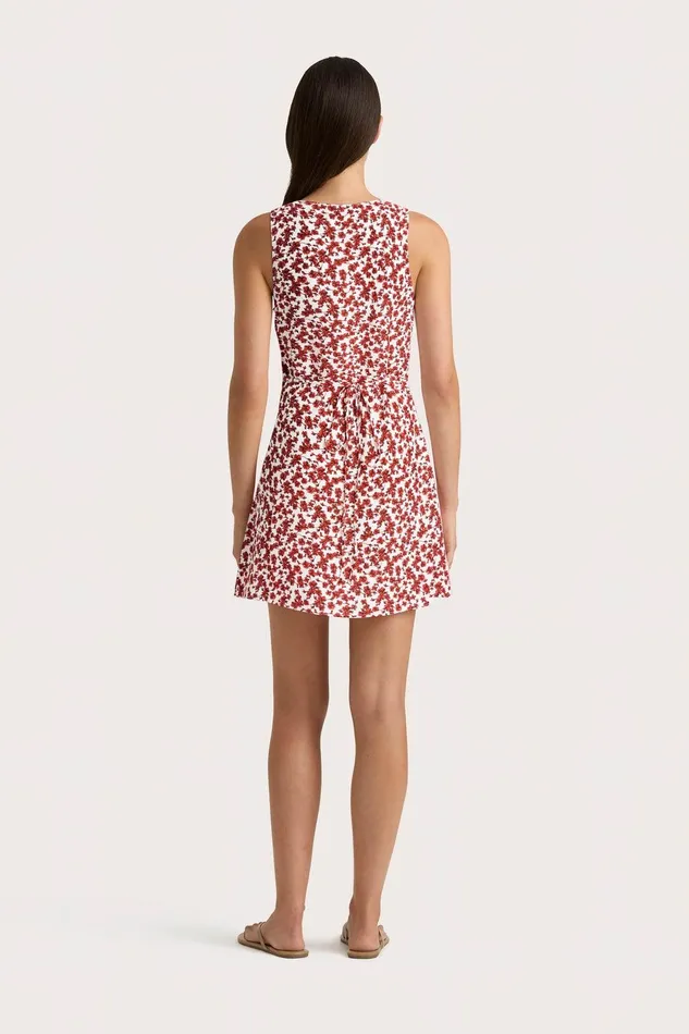 Women Penne Mini Dress Leilani Red Faithfull The Brand Dresses Women Penne Mini Dress Leilani Red Faithfull The Brand Dresses