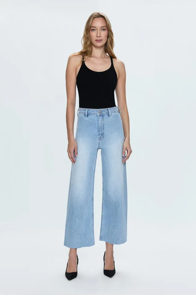 Women Penny High Rise Wide Jean 8211 Chalet Pistola Denim Denim