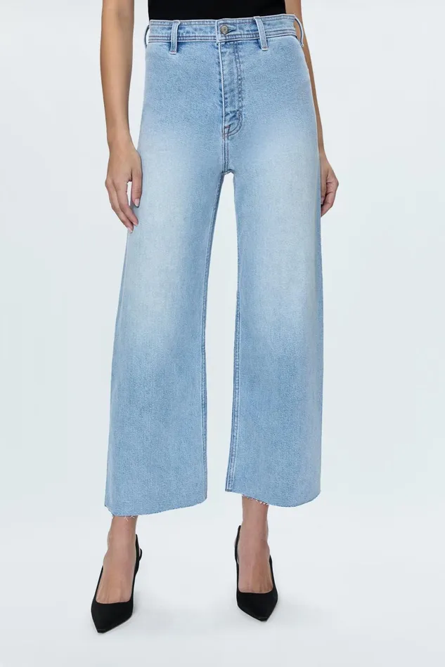 Women Penny High Rise Wide Jean 8211 Chalet Pistola Denim Denim