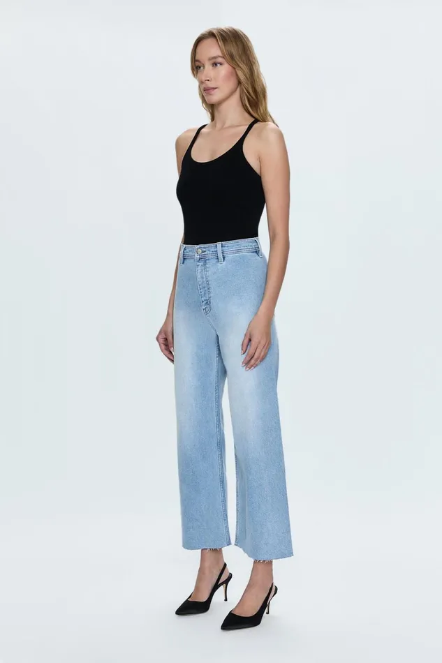 Women Penny High Rise Wide Jean 8211 Chalet Pistola Denim Denim