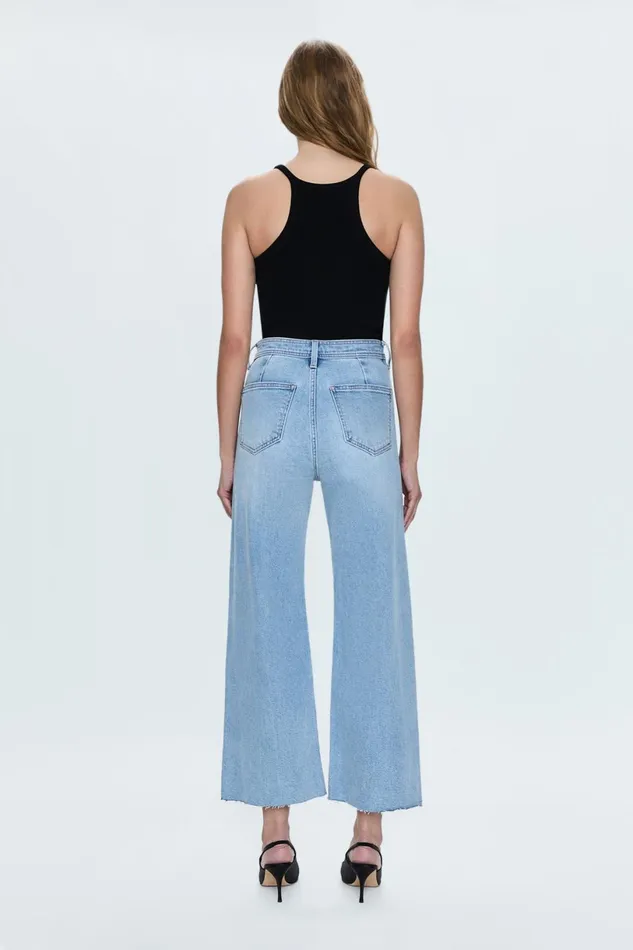 Women Penny High Rise Wide Jean 8211 Chalet Pistola Denim Denim