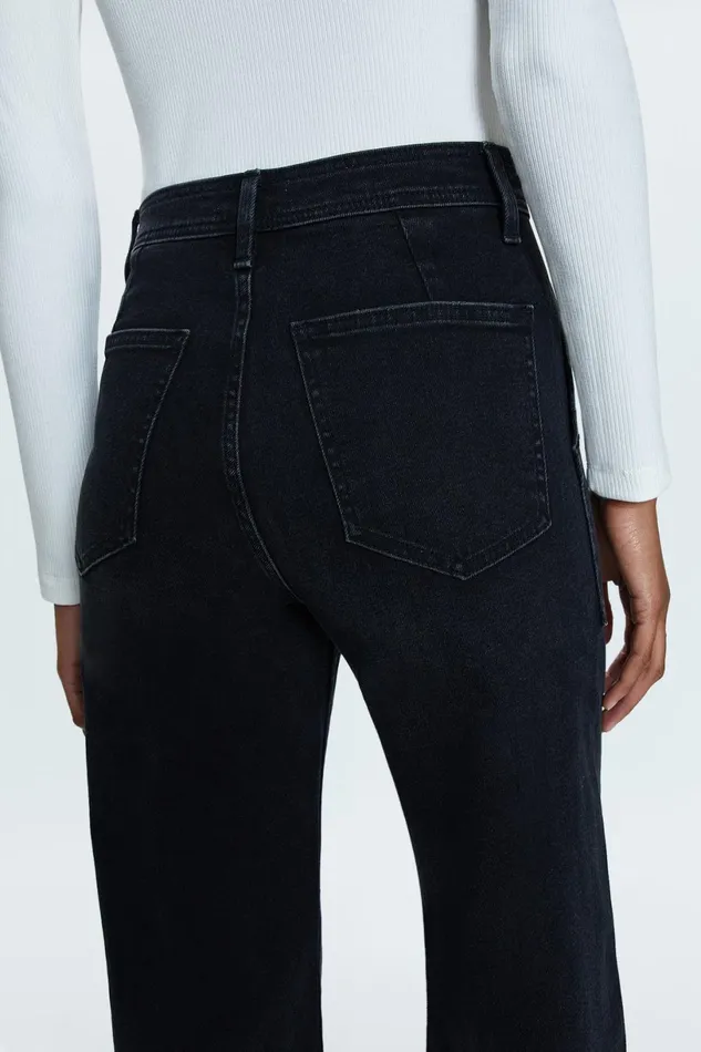 Women Penny High Rise Wide Jean 8211 Collins Pistola Denim Denim