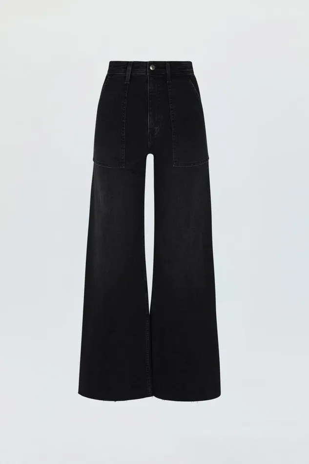 Women Penny High Rise Wide Jean 8211 Collins Pistola Denim Denim