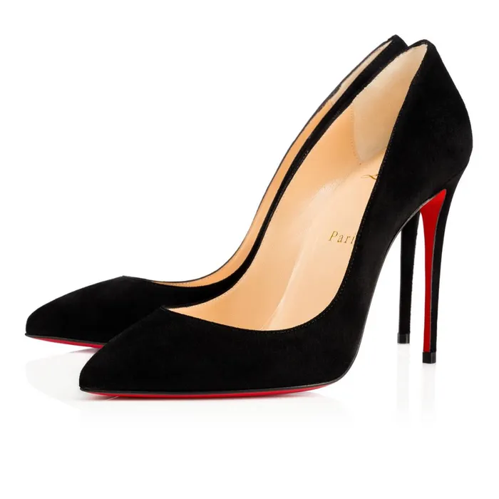 Women Pigalle Follies 100 Mm Pumps 8211 Suede 8211 Black Black Christian Louboutin Pumps Women Pigalle Follies 100 Mm Pumps 8211 Suede 8211 Black Black Christian Louboutin Pumps