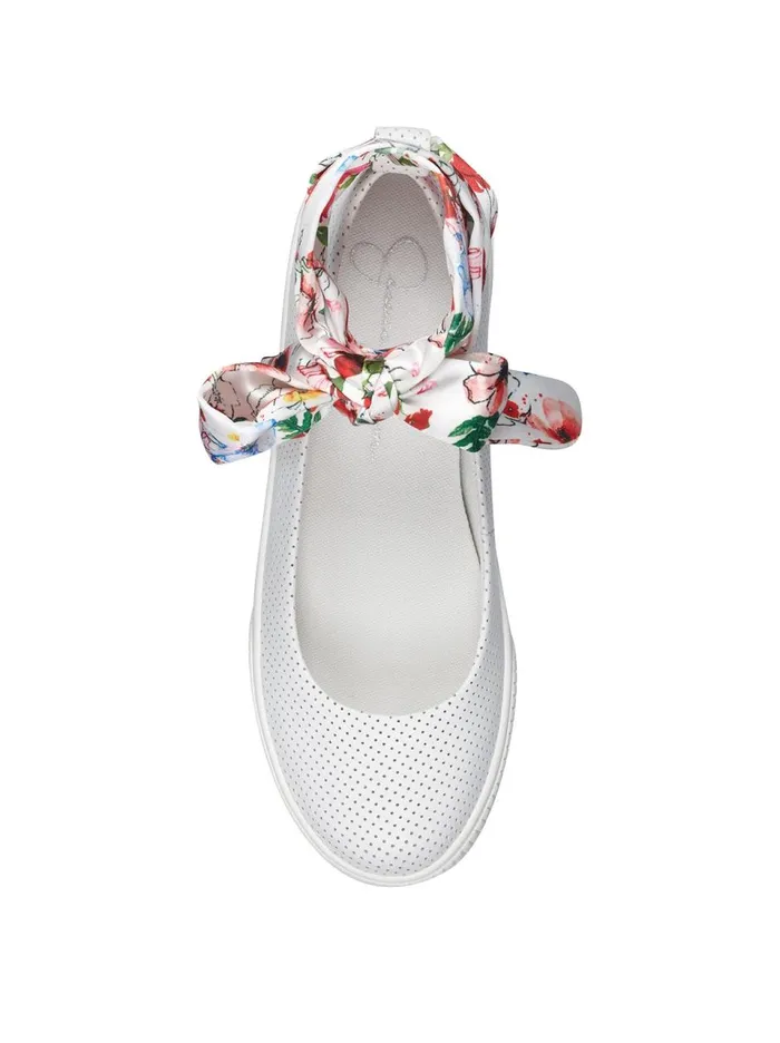 Women Platforms Jessica Simpson Elisah Platform In White Perforated Bright White