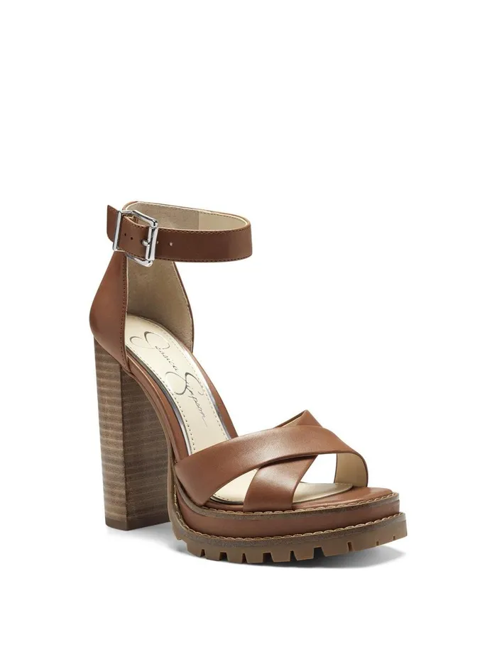 Women Platforms Jessica Simpson Kaysen High Heel In Caramel Caramel