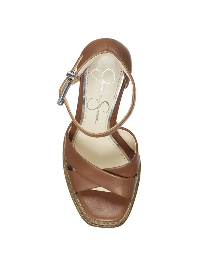Women Platforms Jessica Simpson Kaysen High Heel In Caramel Caramel
