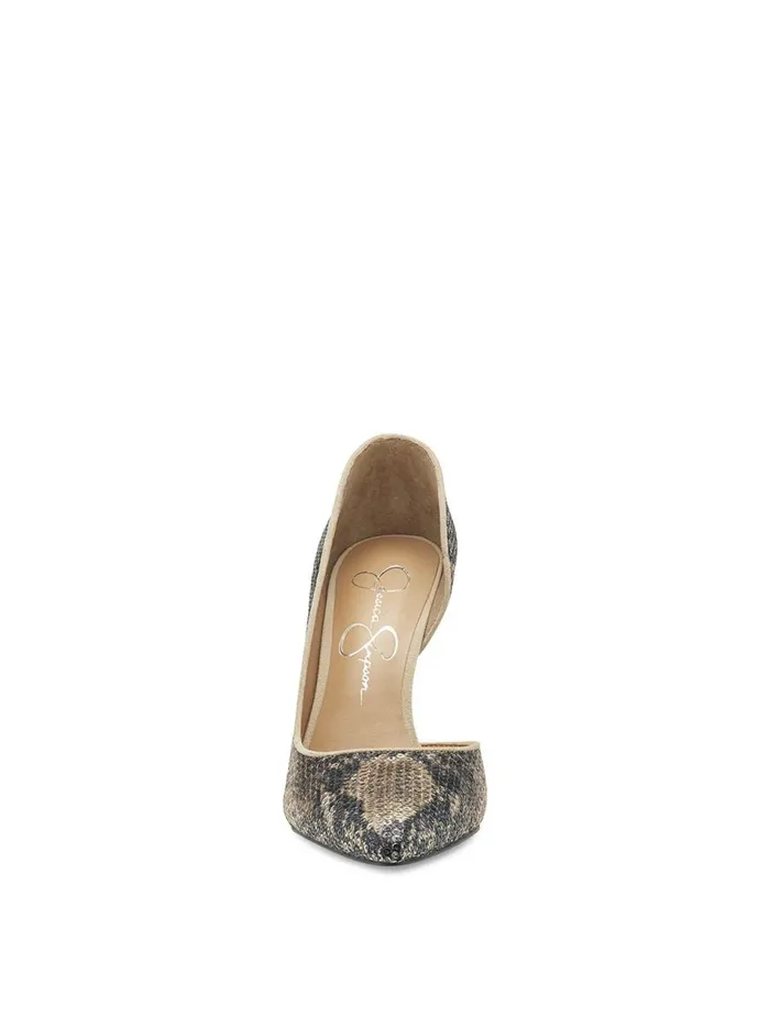 Women Pumps Jessica Simpson Prizma D039Orsay Pump In Sequin Snake Sequin Snake