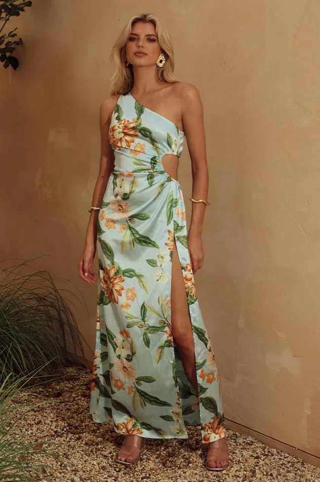 Women Race Day Dresses Runaway The Label BARZILIO DRESS Maiori Blue
