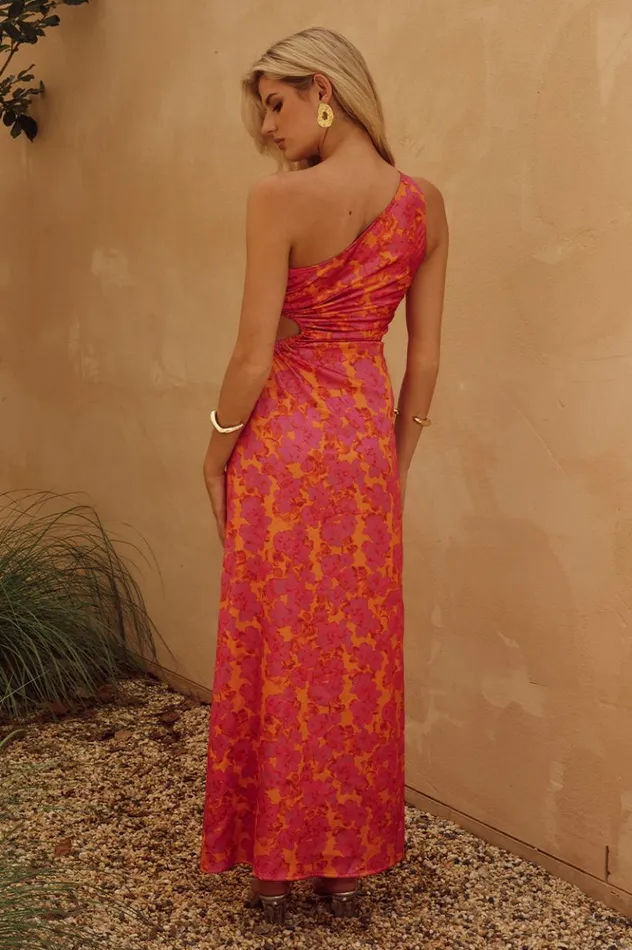 Women Race Day Dresses Runaway The Label BARZILIO DRESS Sasha Orange