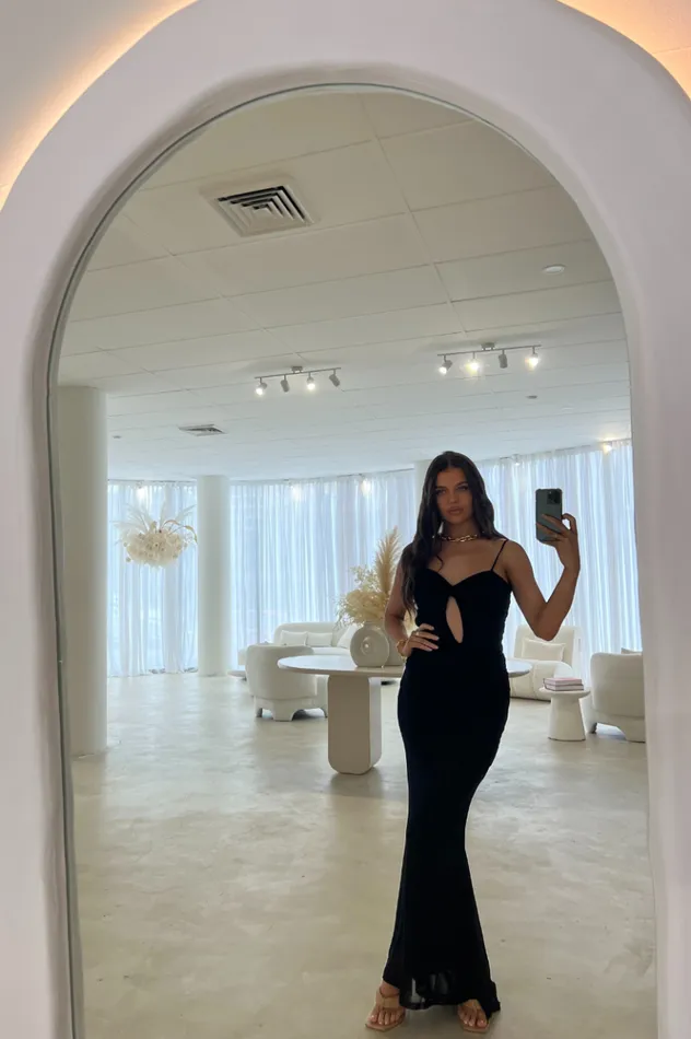 Women Race Day Dresses Runaway The Label MARL MAXI DRESS Black Women Race Day Dresses Runaway The Label MARL MAXI DRESS Black