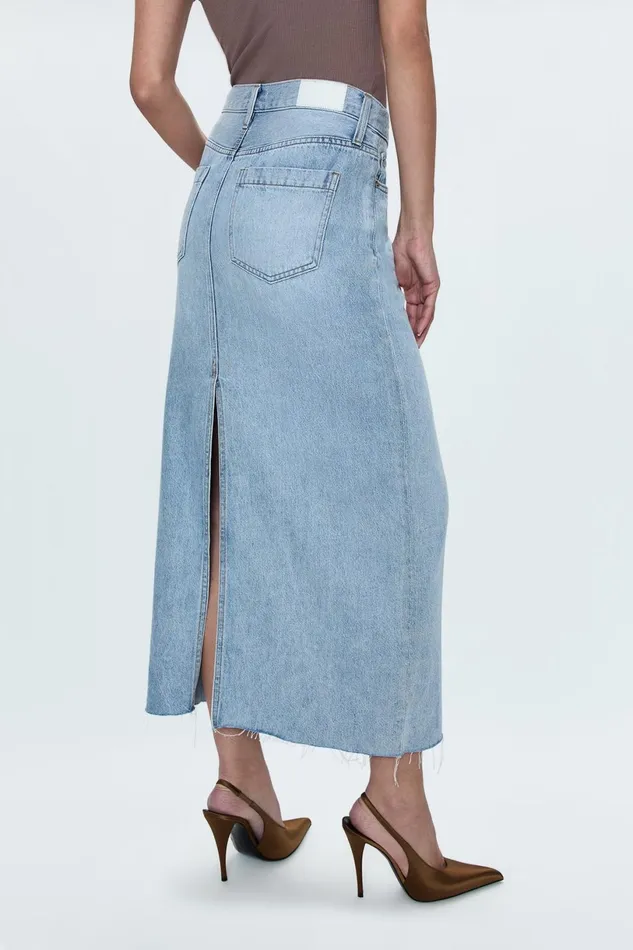 Women Raye Maxi Skirt 8211 Jardin Pistola Denim Denim