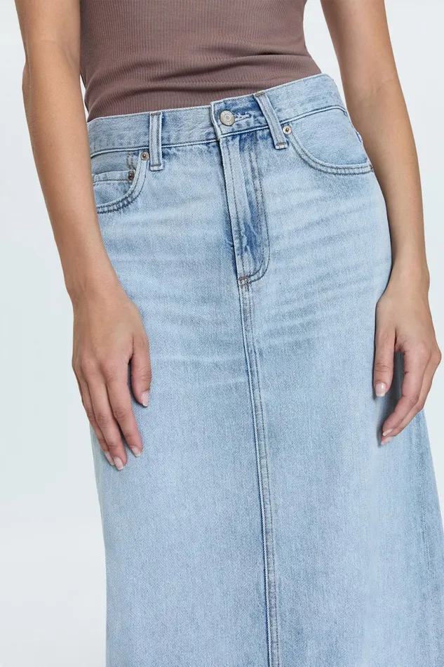 Women Raye Maxi Skirt 8211 Jardin Pistola Denim Denim