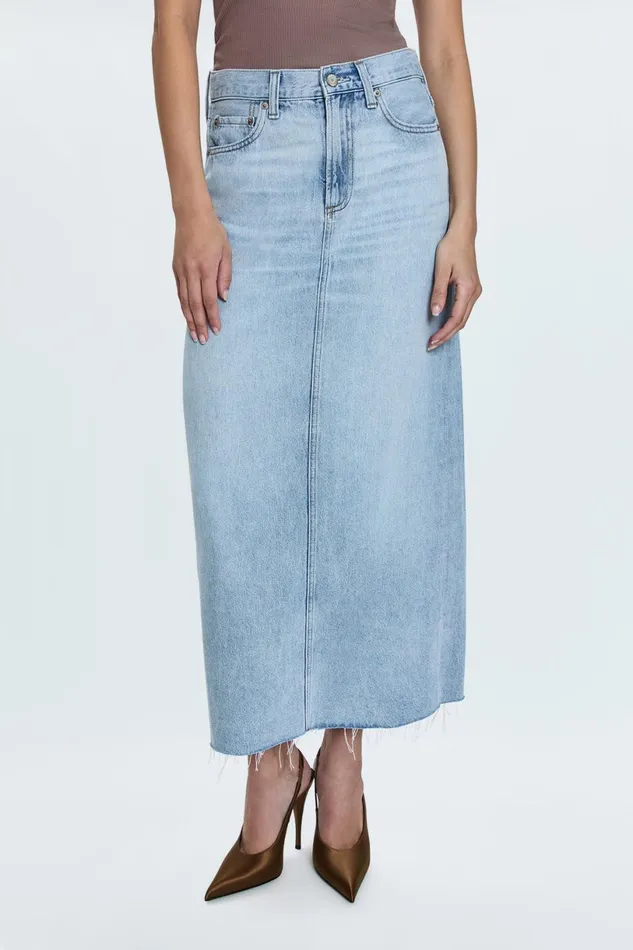 Women Raye Maxi Skirt 8211 Jardin Pistola Denim Denim