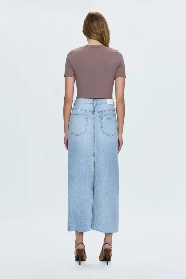 Women Raye Maxi Skirt 8211 Jardin Pistola Denim Denim
