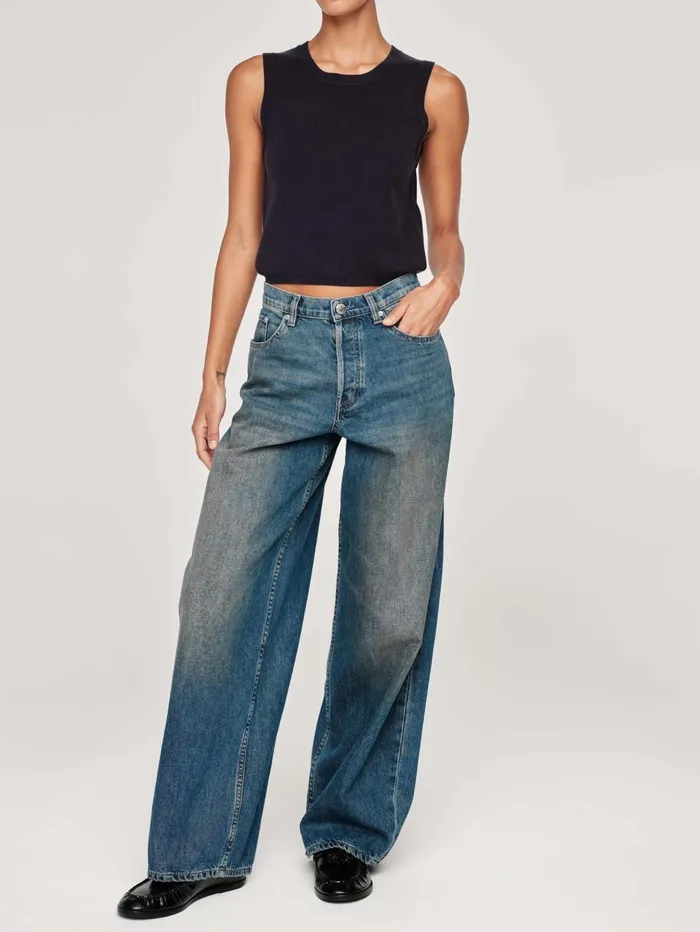 Women Razi Wide Leg Barrel High Rise Jeans DL1961 Boyfriend Relaxed