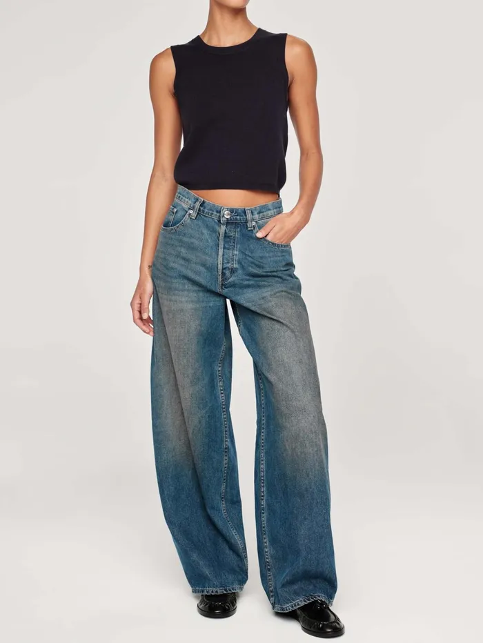 Women Razi Wide Leg Barrel High Rise Jeans DL1961 Boyfriend Relaxed