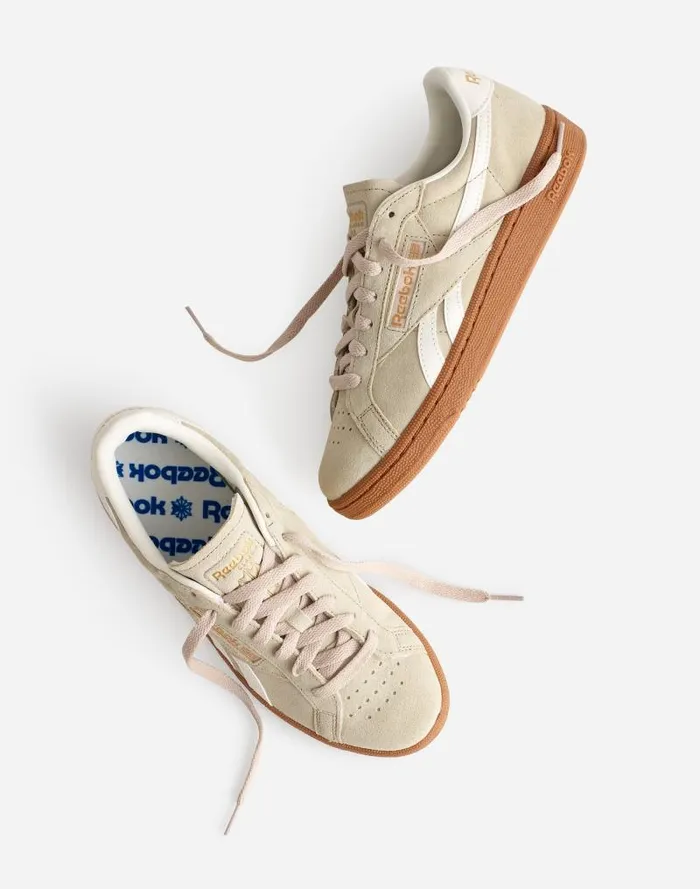 Women Reebok Club C Grounds UK Sneakers Classic Beige Chalk Gum Madewell Sneakers Women Reebok Club C Grounds UK Sneakers Classic Beige Chalk Gum Madewell Sneakers