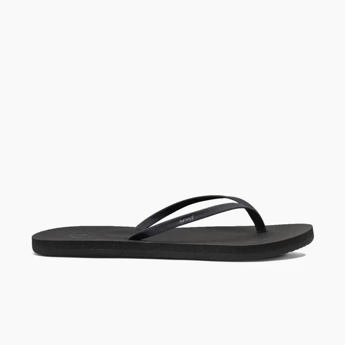 Women Reef Flip Flops Bliss Nights Black