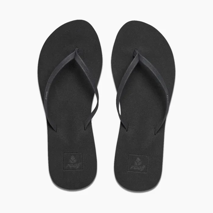 Women Reef Flip Flops Bliss Nights Black Women Reef Flip Flops Bliss Nights Black