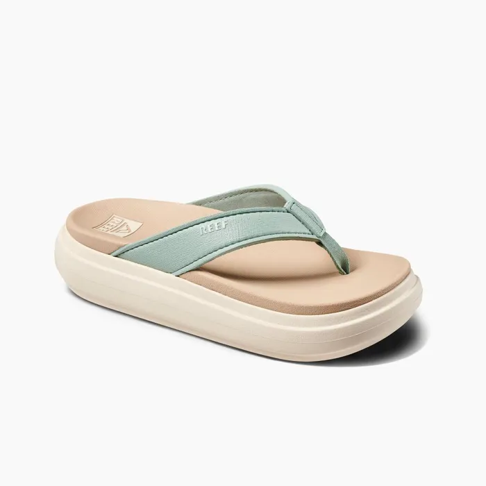 Women Reef Flip Flops Cushion Bondi Frosty Women Reef Flip Flops Cushion Bondi Frosty