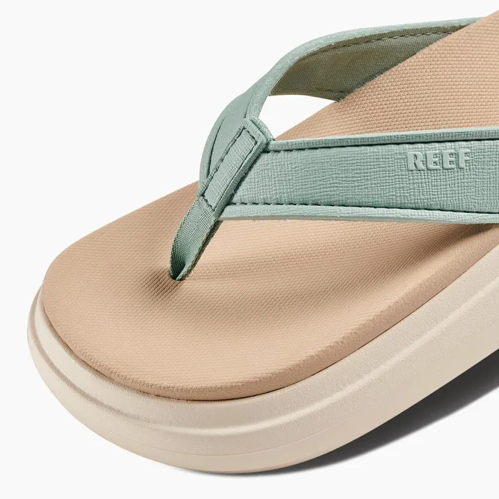 Women Reef Flip Flops Cushion Bondi Frosty Women Reef Flip Flops Cushion Bondi Frosty