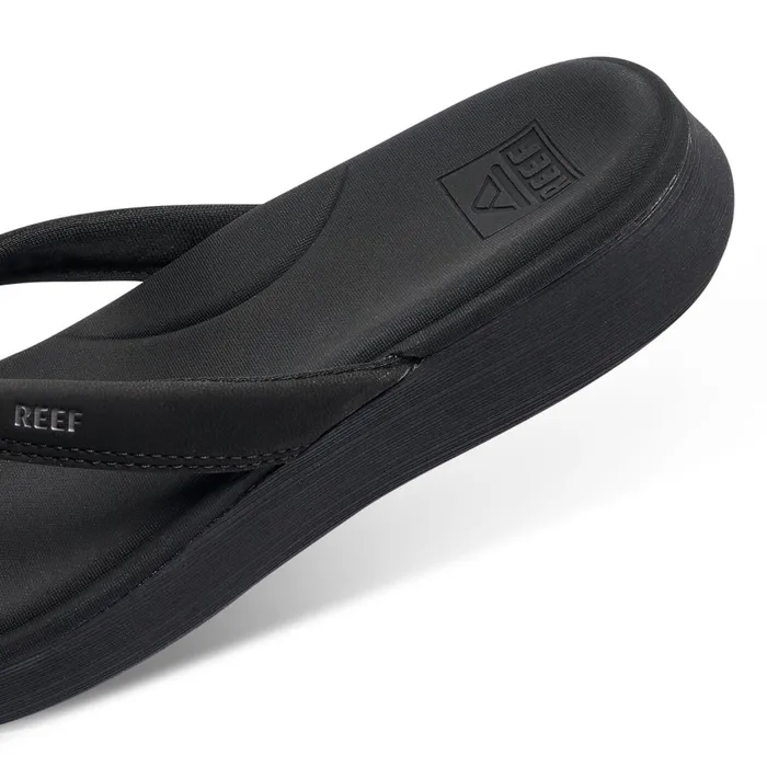 Women Reef Flip Flops Cushion Cloud Black Women Reef Flip Flops Cushion Cloud Black