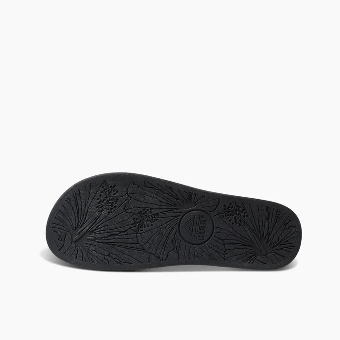 Women Reef Flip Flops Cushion Porto Cruz Black Night Women Reef Flip Flops Cushion Porto Cruz Black Night