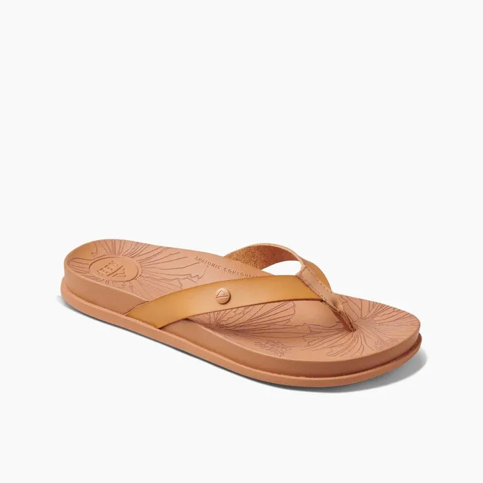 Women Reef Flip Flops Cushion Porto Cruz Natural Women Reef Flip Flops Cushion Porto Cruz Natural