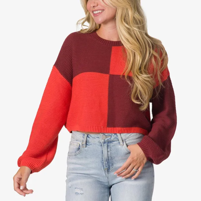 Women Reef Hoodies Sweaters and Jackets Carrie Sweater Port Chili