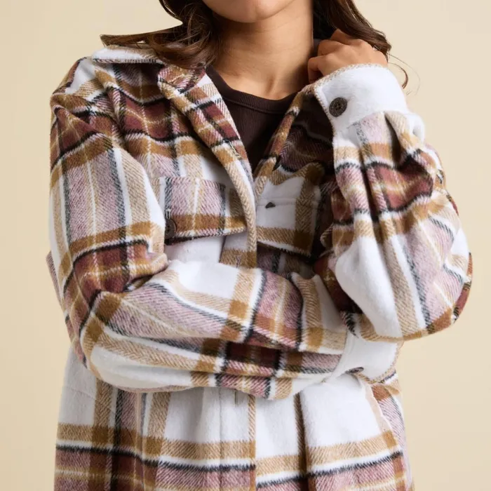 Women Reef Hoodies Sweaters and Jackets Victoria Shacket Marshmallow Women Reef Hoodies Sweaters and Jackets Victoria Shacket Marshmallow