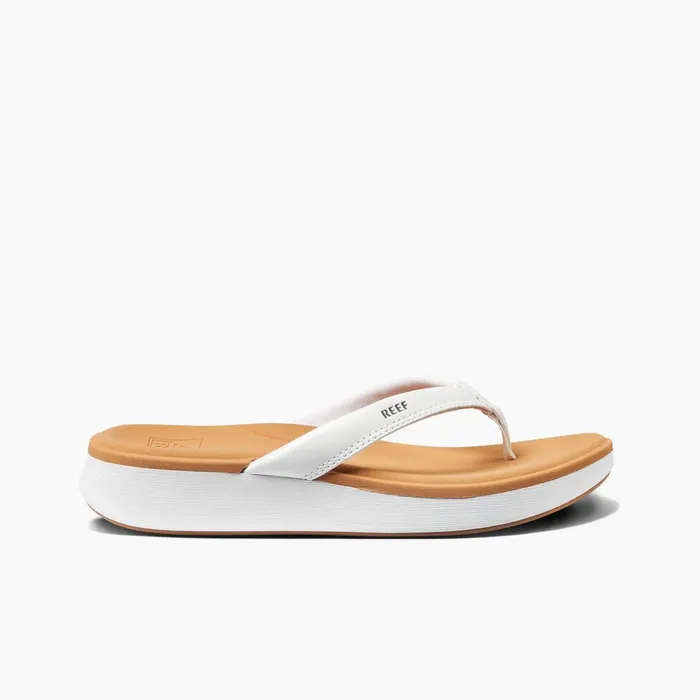 Women Reef Sandals Cushion Cloud Whitetan