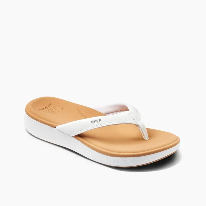 Women Reef Sandals Cushion Cloud Whitetan Women Reef Sandals Cushion Cloud Whitetan