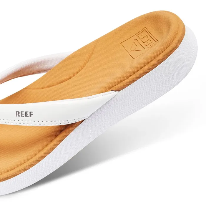 Women Reef Sandals Cushion Cloud Whitetan Women Reef Sandals Cushion Cloud Whitetan