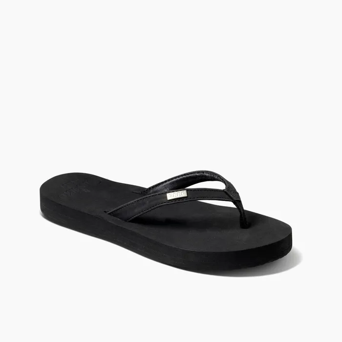 Women Reef Sandals Cushion Luna Blackblack