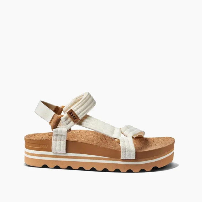 Women Reef Sandals Cushion Rem Hi Whisper White