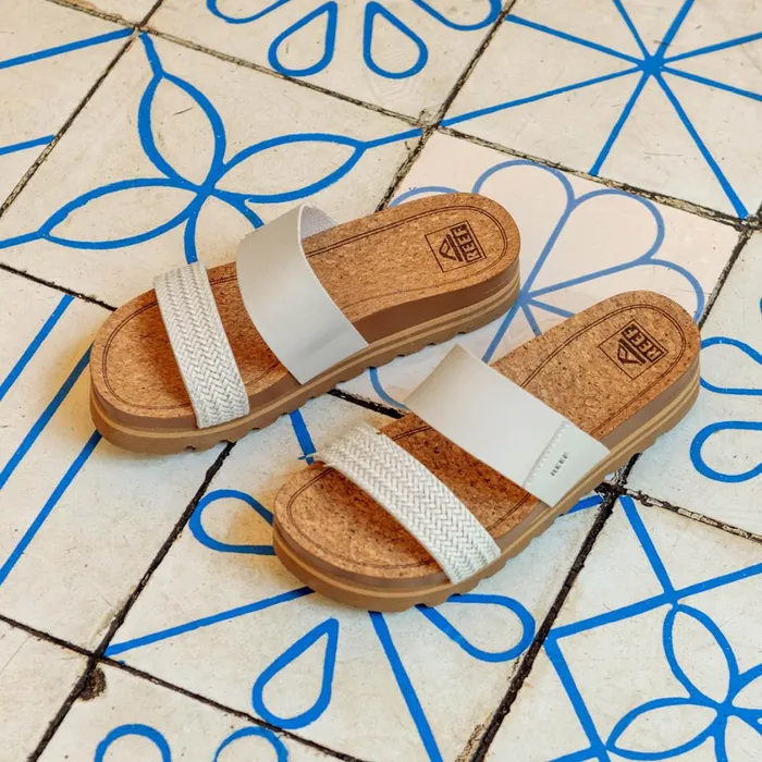 Women Reef Sandals Cushion Vista Hi Vintage Women Reef Sandals Cushion Vista Hi Vintage