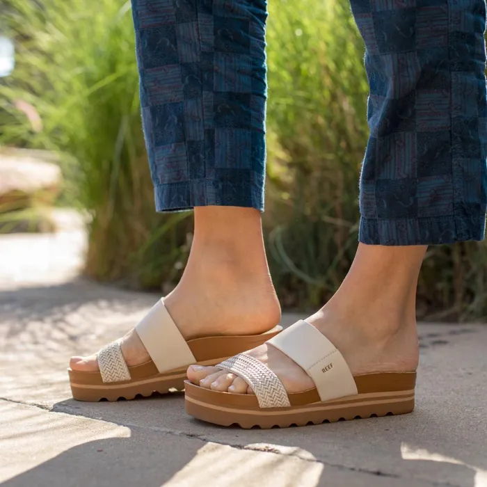 Women Reef Sandals Cushion Vista Hi Vintage Women Reef Sandals Cushion Vista Hi Vintage