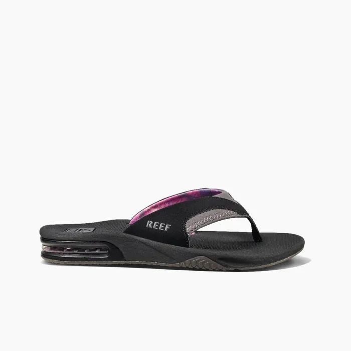 Women Reef Sandals Fanning Blackgrey