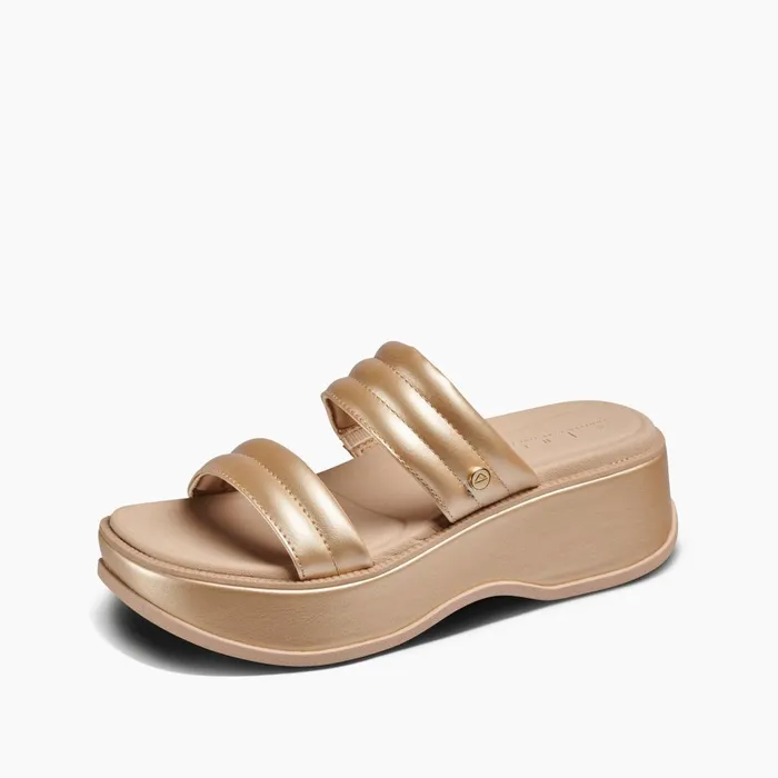 Women Reef Sandals Lofty Lux Hi Golden Hour Women Reef Sandals Lofty Lux Hi Golden Hour