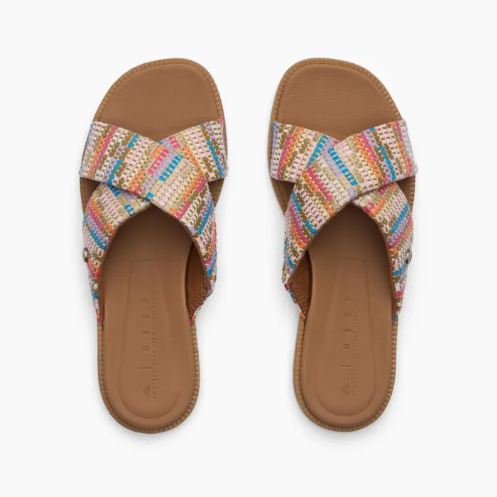 Women Reef Sandals Lofty Lux X Beachy Woven Women Reef Sandals Lofty Lux X Beachy Woven