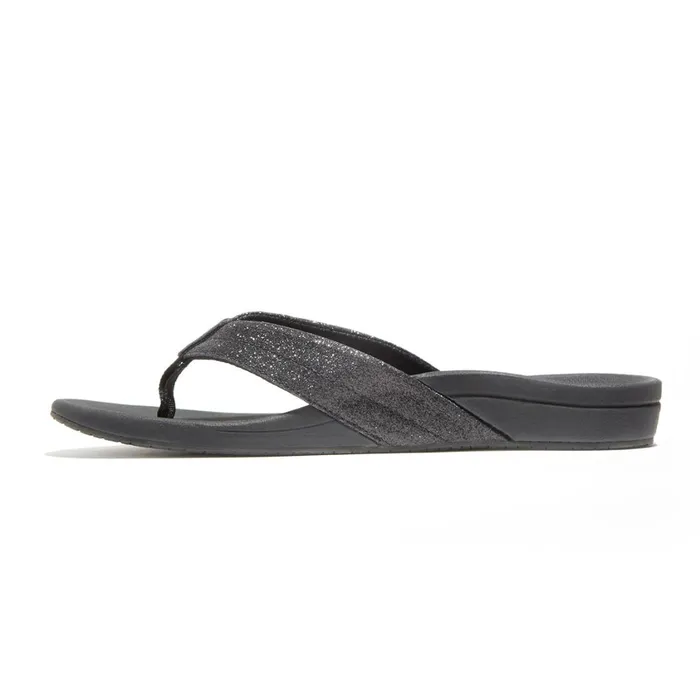 Women Reef Sandals OrthoSpring Blackblack Glitter Women Reef Sandals OrthoSpring Blackblack Glitter