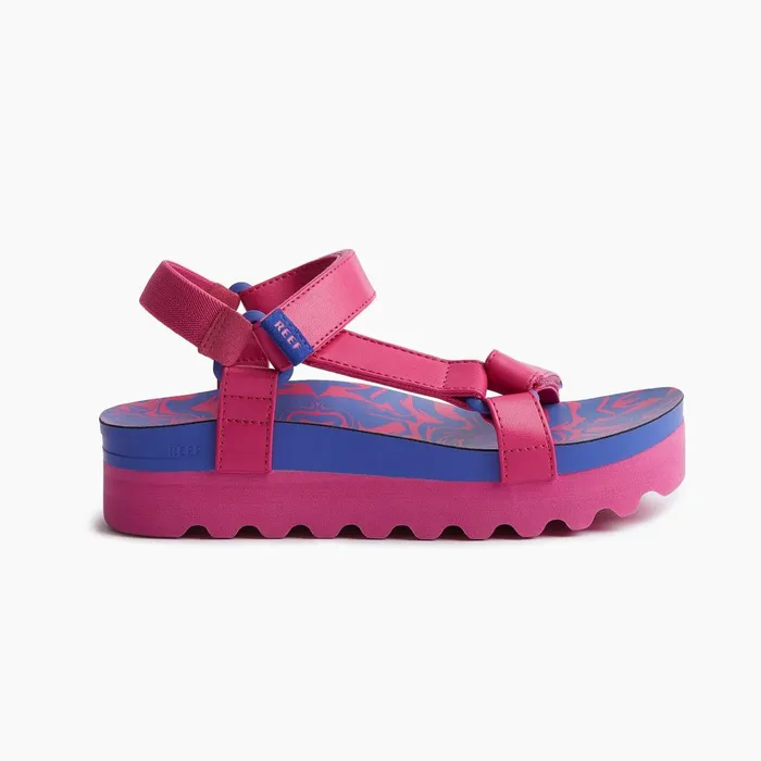 Women Reef Sandals Rem Hi X Sanctuary Pink Aura