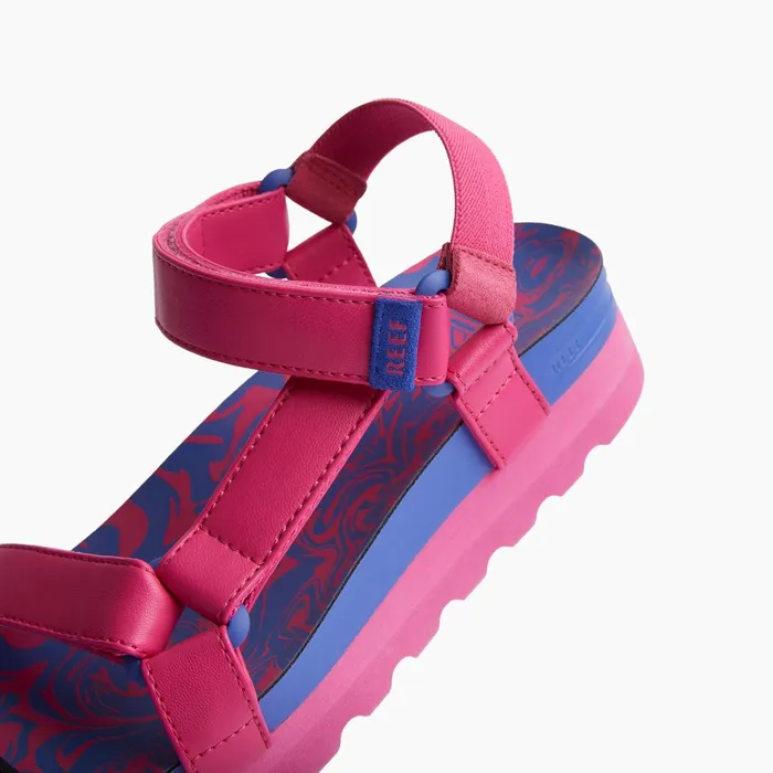 Women Reef Sandals Rem Hi X Sanctuary Pink Aura Women Reef Sandals Rem Hi X Sanctuary Pink Aura