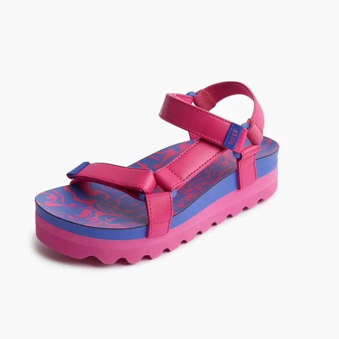 Women Reef Sandals Rem Hi X Sanctuary Pink Aura Women Reef Sandals Rem Hi X Sanctuary Pink Aura