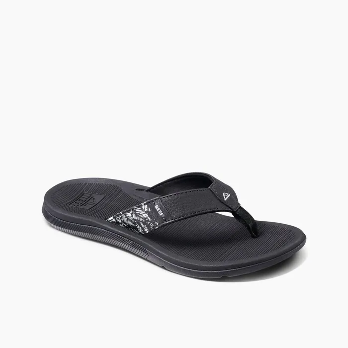 Women Reef Sandals Santa Ana Blackwhite Women Reef Sandals Santa Ana Blackwhite