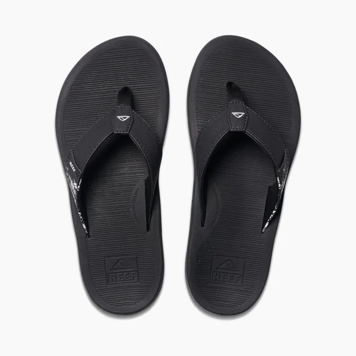 Women Reef Sandals Santa Ana Blackwhite Women Reef Sandals Santa Ana Blackwhite