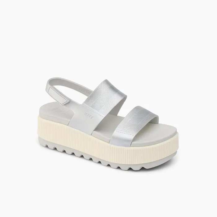 Women Reef Sandals Water Vista Higher Silver Women Reef Sandals Water Vista Higher Silver