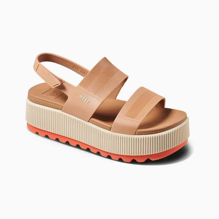 Women Reef Sandals Water Vista Higher Tan Mandarin Women Reef Sandals Water Vista Higher Tan Mandarin